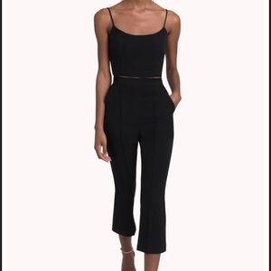 NWT Black Halo Trish Jumpsuit Size 4